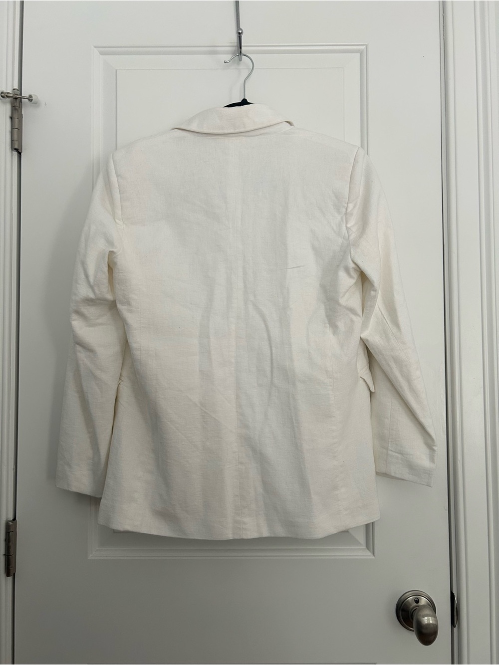 Abercrombie White Linen Blazer NWT - Picture 3 of 3